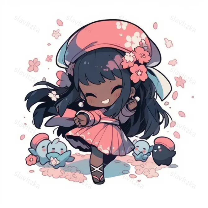 Chibi Illustrations For Kids Midjourney Prompt | PromptBase