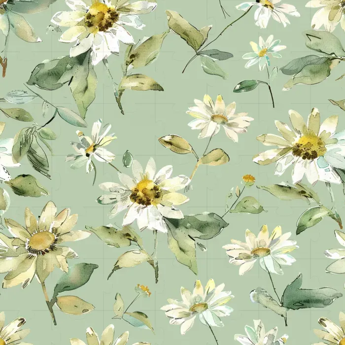 Seamless Watercolor Floral Patterns Midjourney Prompt | PromptBase