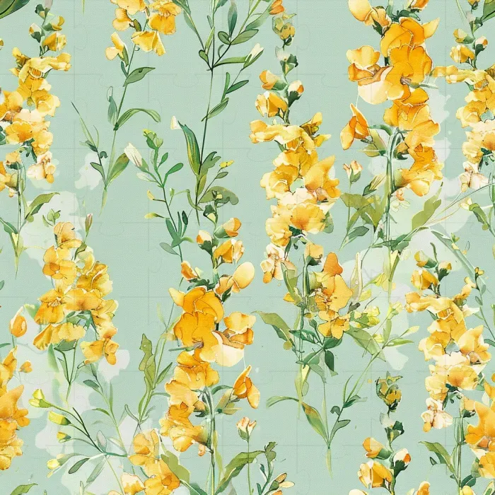 Seamless Watercolor Floral Patterns Midjourney Prompt | PromptBase