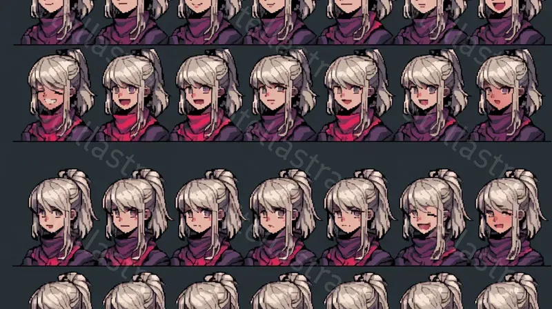 Visual Novel Sprites - On Sale 50 Off Midjourney Prompt | PromptBase