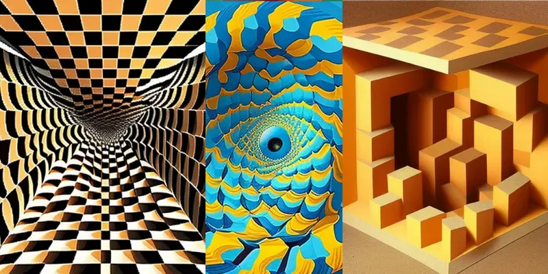 Optical Illusions Midjourney Prompt | PromptBase