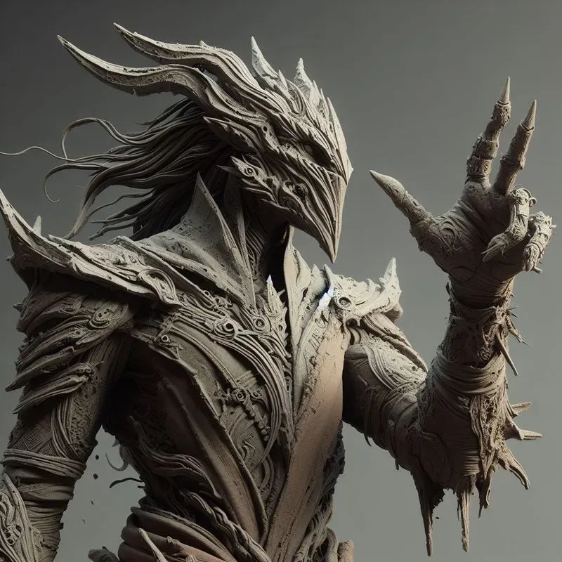 Character Concept Art Blenders DALL·E Prompt PromptBase