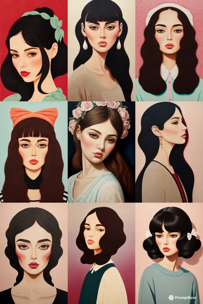 Surreal Portrait Paintings Stable Diffusion Prompt | PromptBase