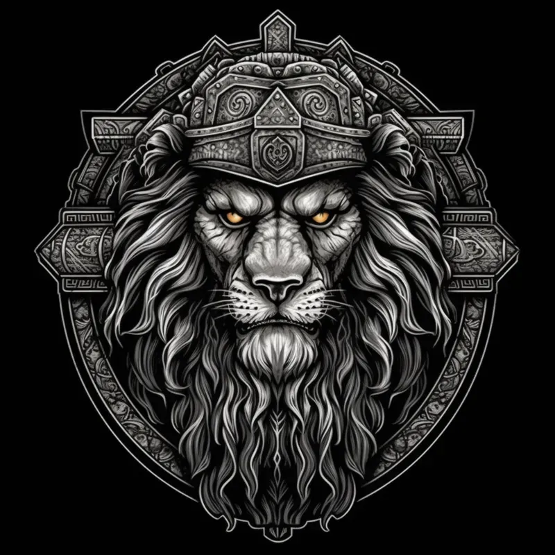 Dark Fantasy Vector Logos Midjourney Prompt | PromptBase
