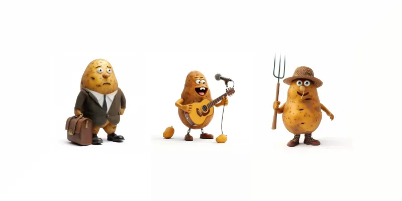 Your Own Potato Characters Generator App | PromptBase