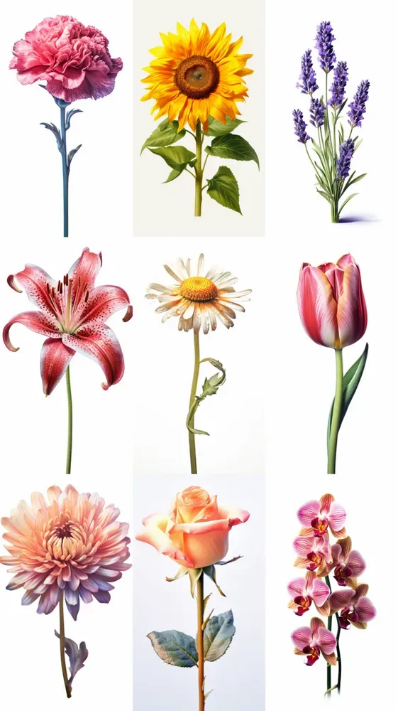 Realistic Flowers Photographs Midjourney Prompt PromptBase