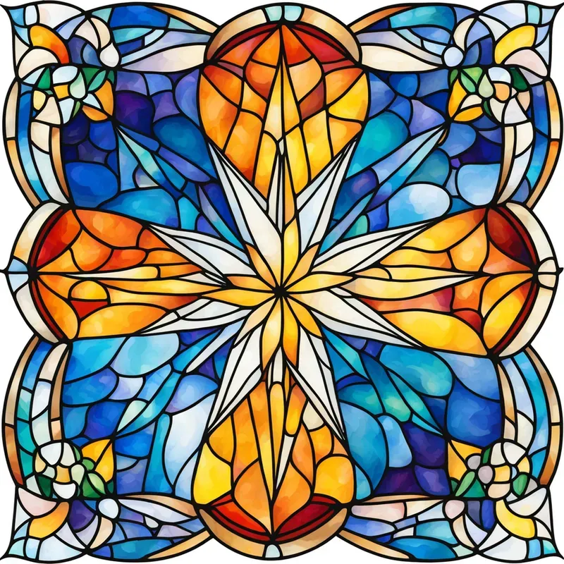Elegant Stained Glass Illustrations Stable Diffusion Prompt | PromptBase