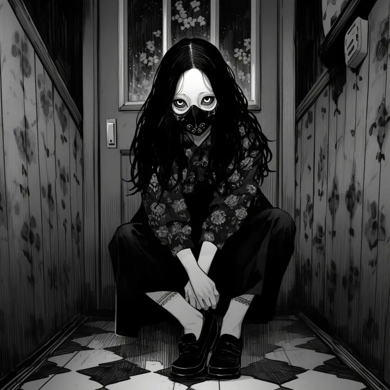 Black And White Classic Anime Horror Art Midjourney Prompt PromptBase Black And White Classic Anime Horror Art Midjourney Prompt PromptBase