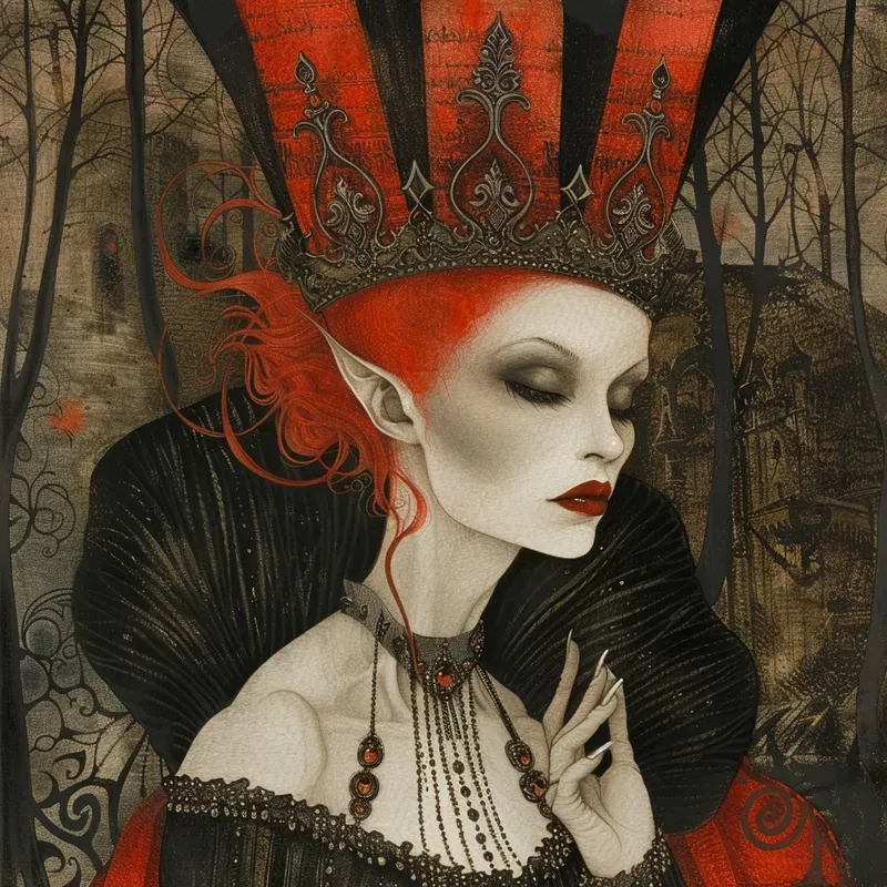Whimsical Fairy Tales Illustrations Midjourney Prompt | PromptBase