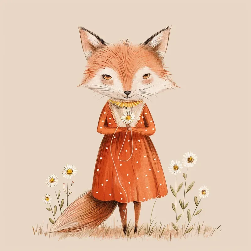 Vintage Animals Cliparts Midjourney Prompt | PromptBase