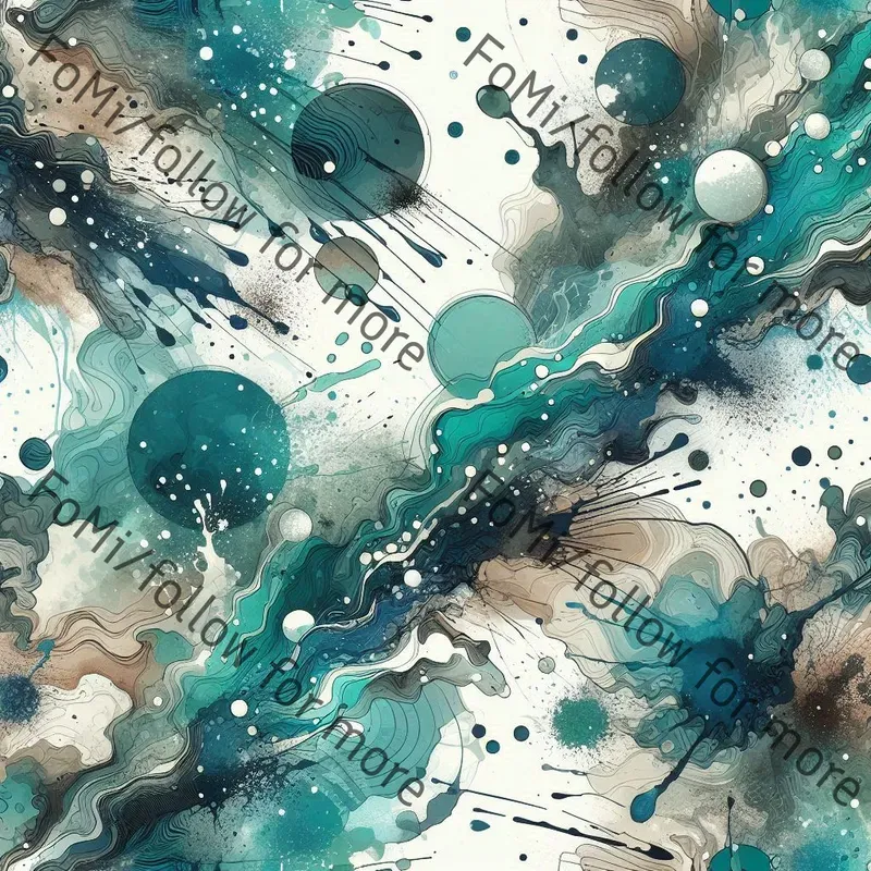 Artistic Ink Splash Patterns DALL·E Prompt | PromptBase