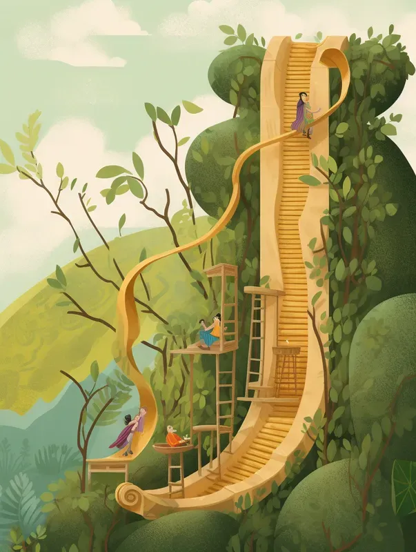 Fantasy Children Fairytale Illustrations Midjourney Prompt | PromptBase
