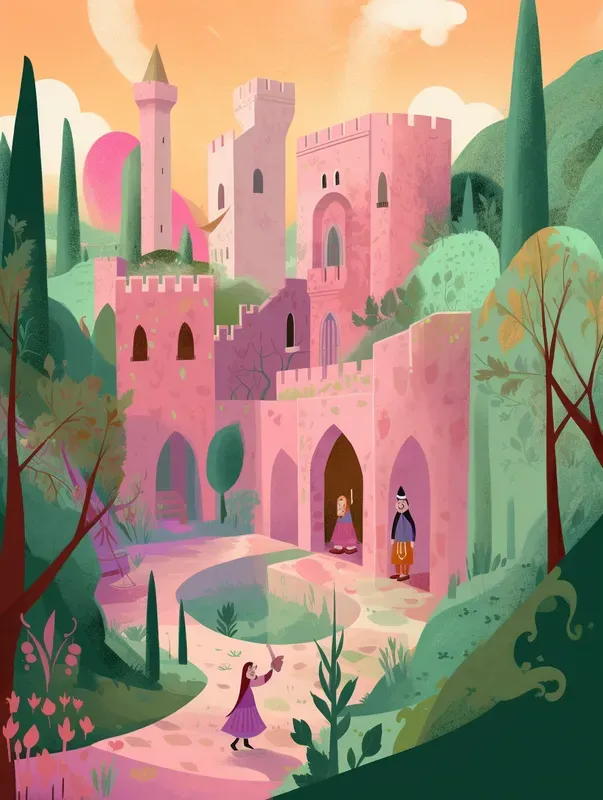 Fantasy Children Fairytale Illustrations Midjourney Prompt | PromptBase