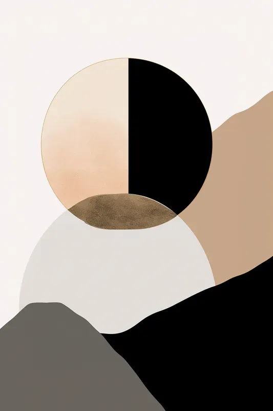 Image showcasing Scandinavian Minimal Wall Art Posters Midjourney Prompt | PromptBase