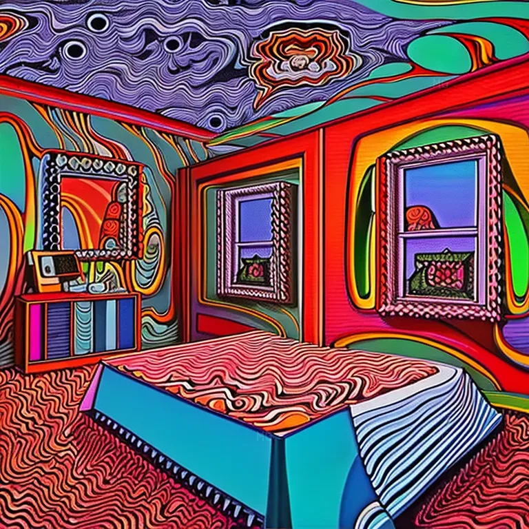 Psychedelic Album Art Stable Diffusion Prompt | PromptBase