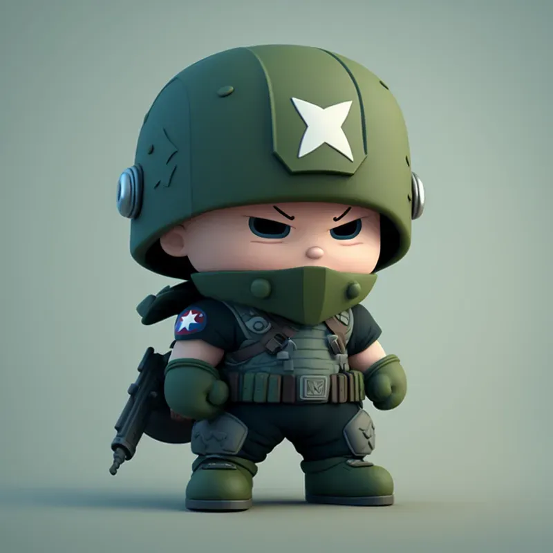 3D Chibi Characters Midjourney Prompt | PromptBase