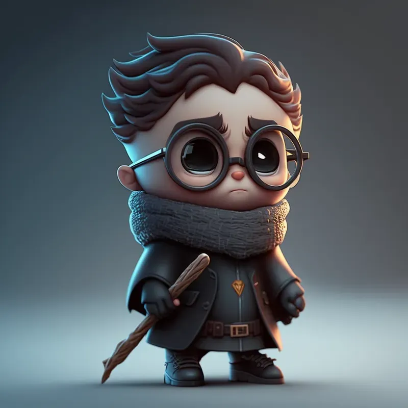3D Chibi Characters Midjourney Prompt | PromptBase