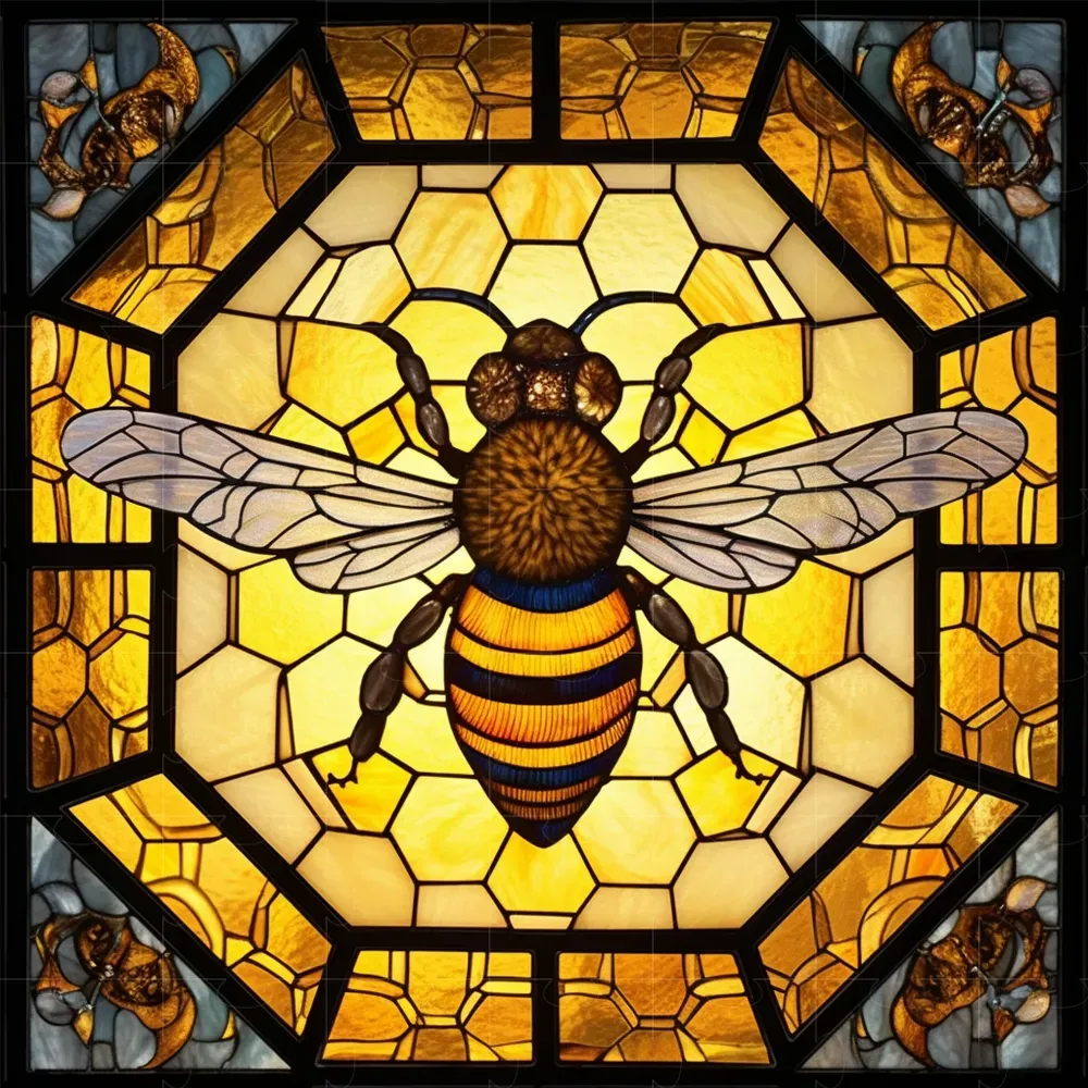 Stained Glass Window Art Midjourney Prompt PromptBase