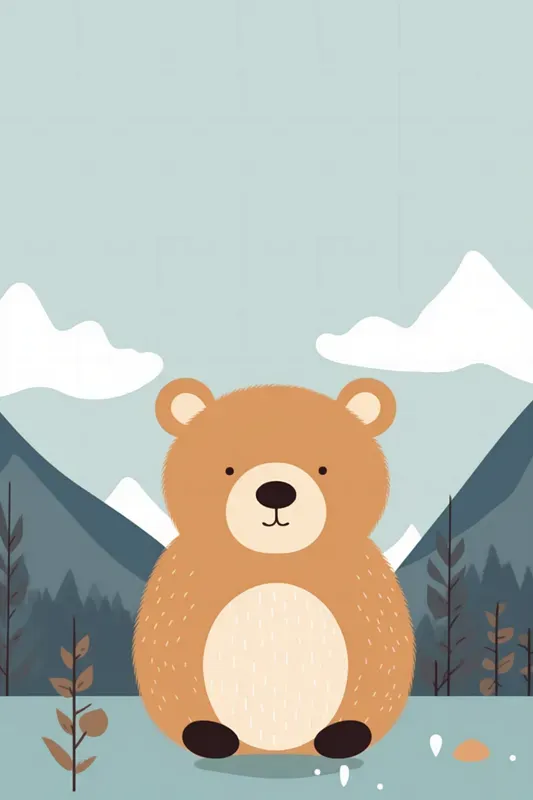 Cute Animals Nursery Wall Art Midjourney Prompt | PromptBase