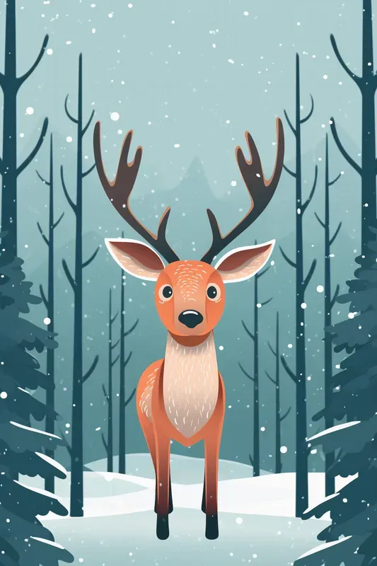 Cute Animals Nursery Wall Art Midjourney Prompt | PromptBase