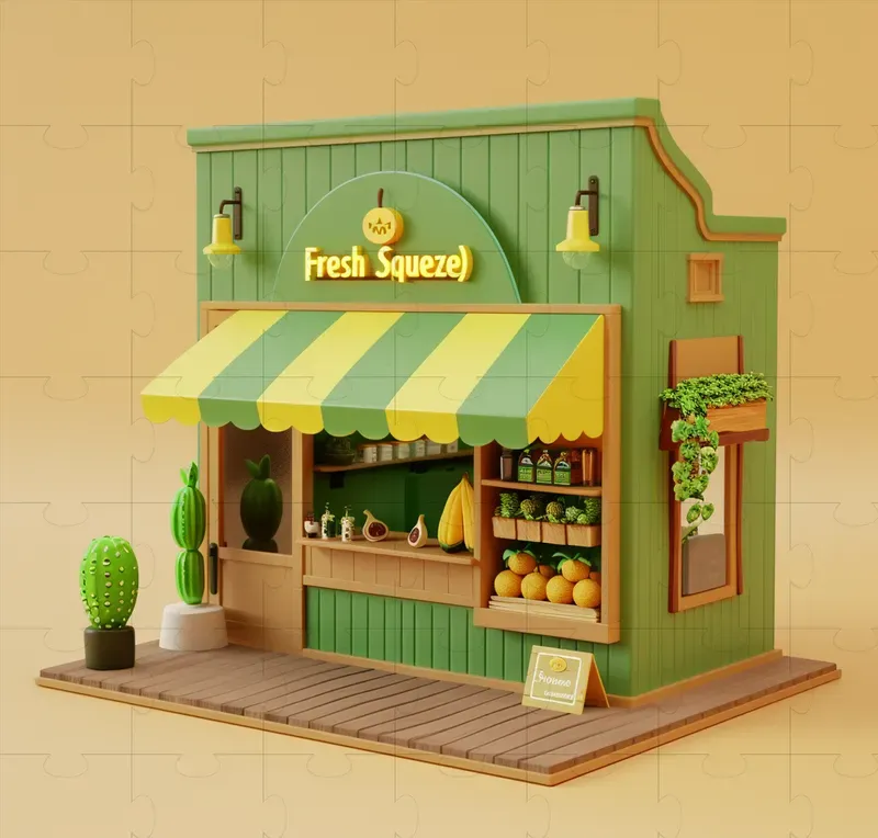 Customizable 3d Business Building Renders Midjourney Prompt Promptbase