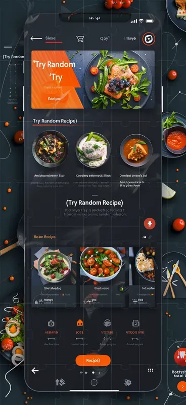 Mobile App Home Screen Ui Designs Midjourney Prompt | PromptBase