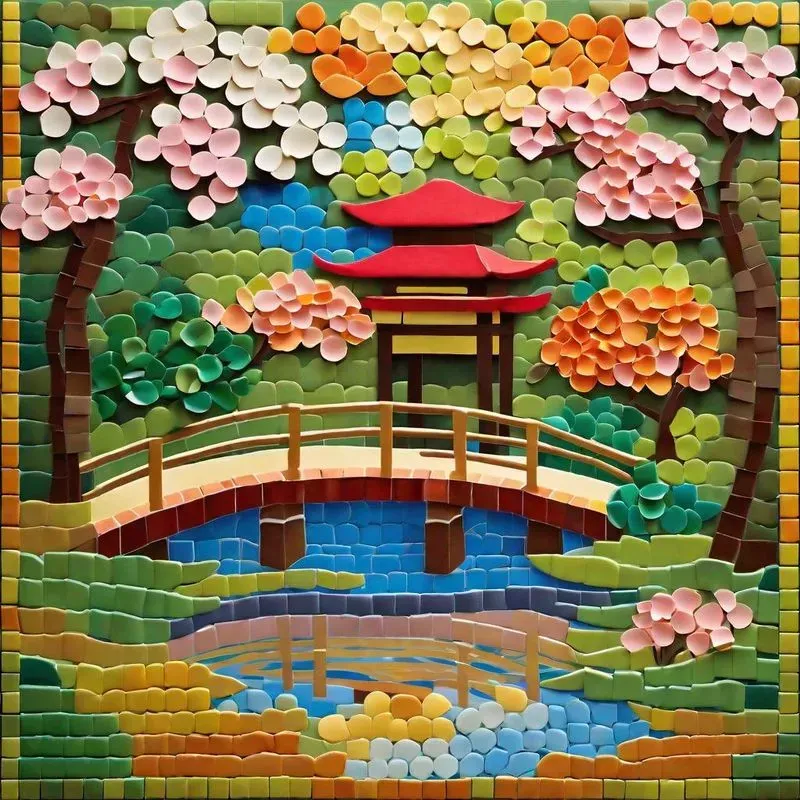 Paper Mosaics Stable Diffusion Prompt | PromptBase