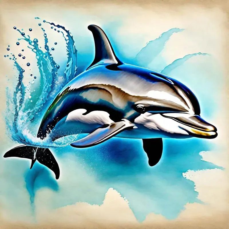 Sea Animals Paintings Stable Diffusion Prompt | PromptBase