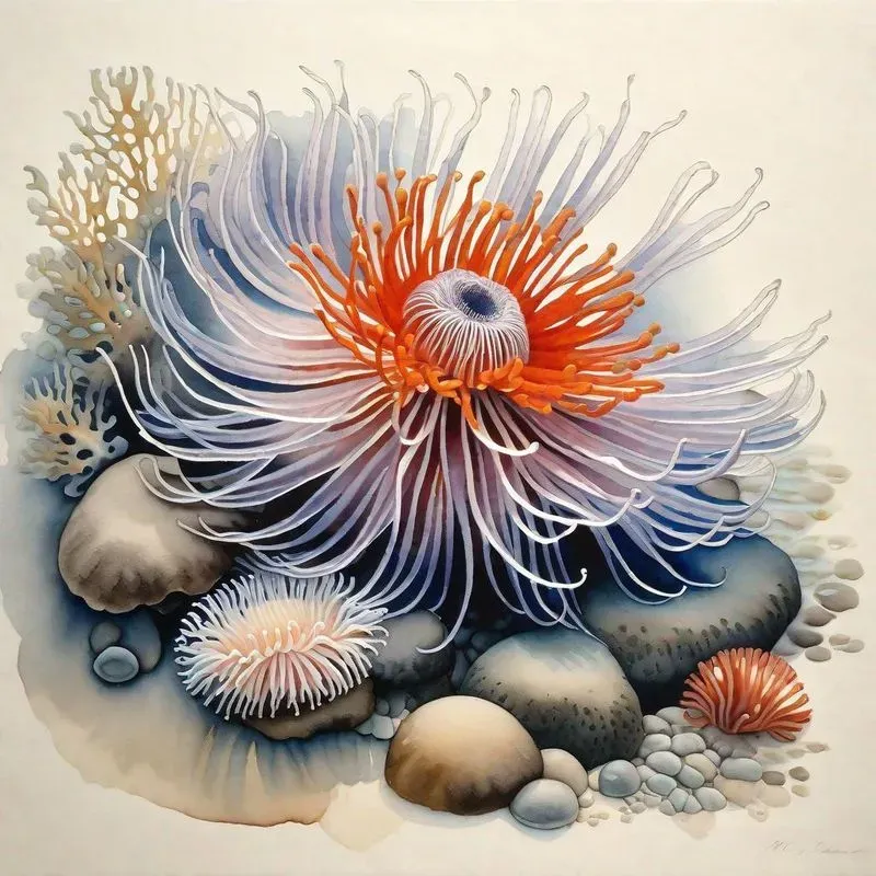 Sea Animals Paintings Stable Diffusion Prompt | PromptBase