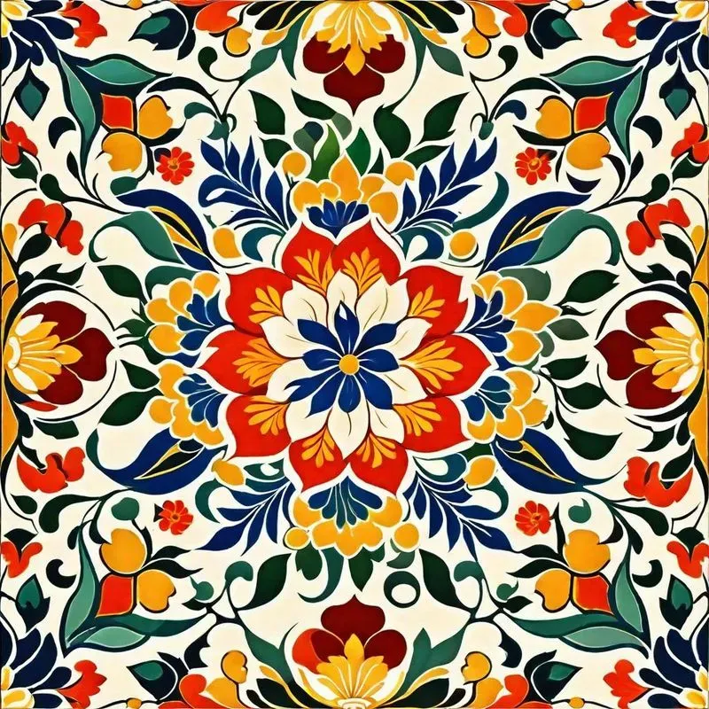 Eyecatching Tile Pattern Stable Diffusion Prompt | PromptBase
