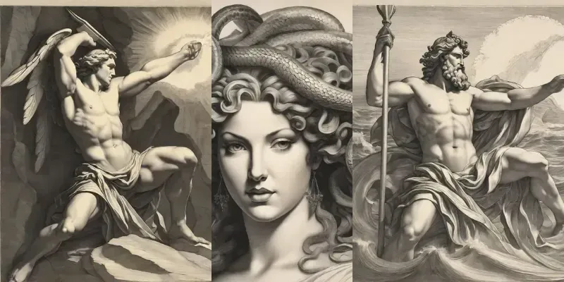 Greek Mythology Drawings Stable Diffusion Prompt PromptBase