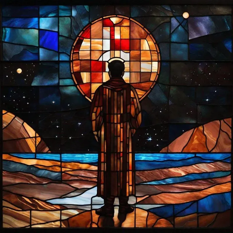Stained Glass Paintings Stable Diffusion Prompt | PromptBase