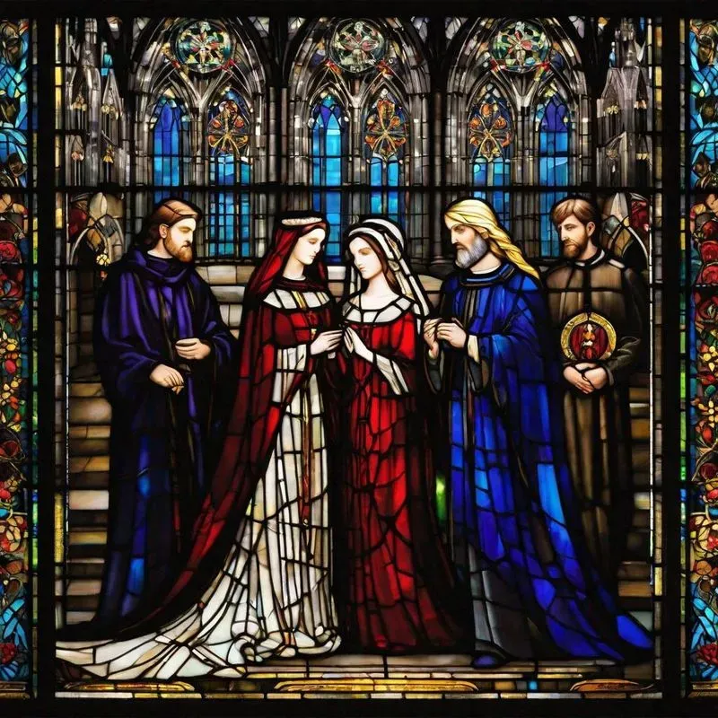 Stained Glass Paintings Stable Diffusion Prompt | PromptBase