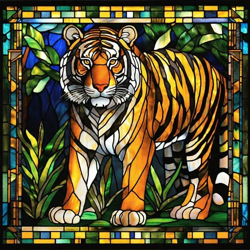 Stained Glass Paintings Stable Diffusion Prompt | PromptBase