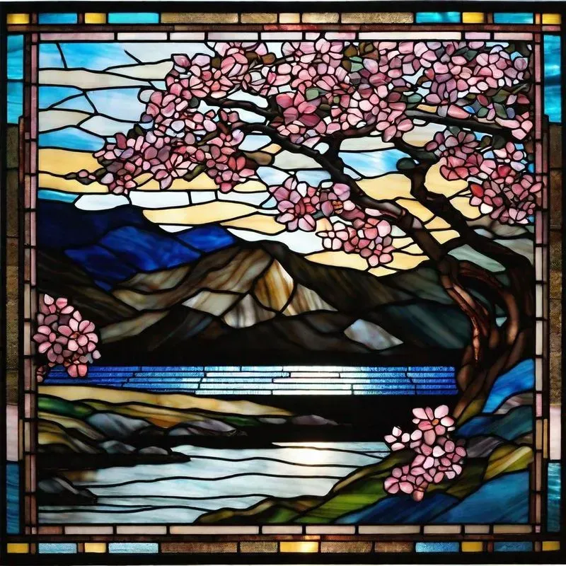 Stained Glass Paintings Stable Diffusion Prompt | PromptBase