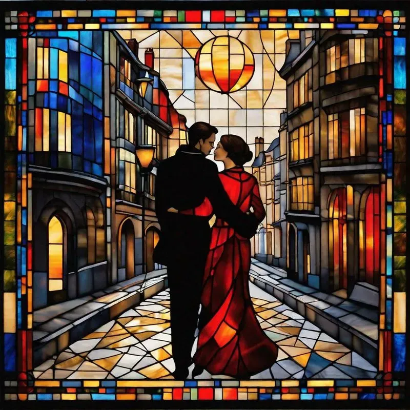 Stained Glass Paintings Stable Diffusion Prompt | PromptBase