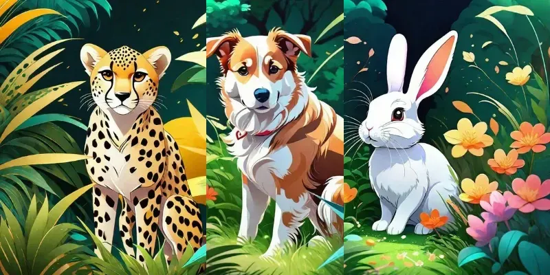 Anime Animal Characters Stable Diffusion Prompt | PromptBase