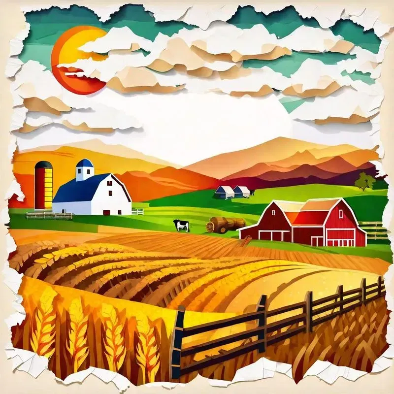 Torn Paper Art Illustrations Stable Diffusion Prompt | PromptBase