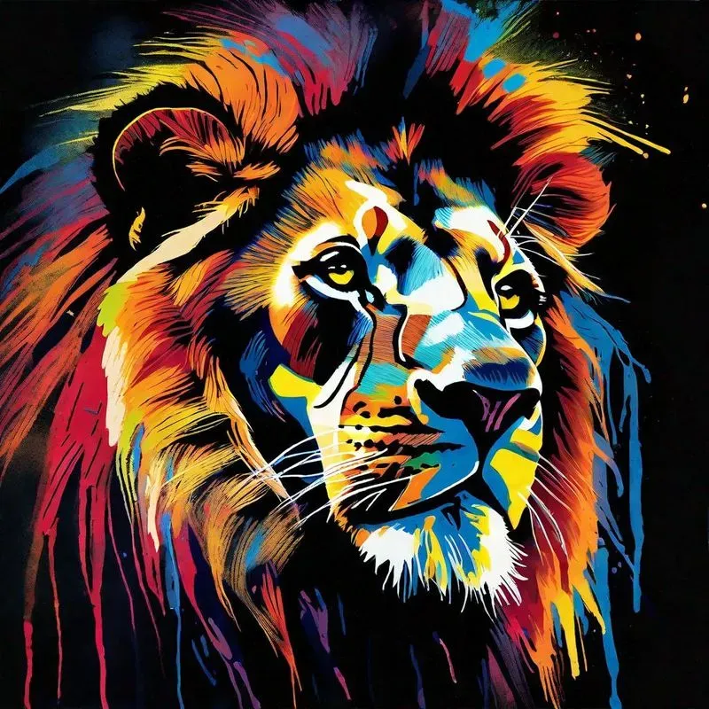 Animal Scratch Paintings Stable Diffusion Prompt | PromptBase