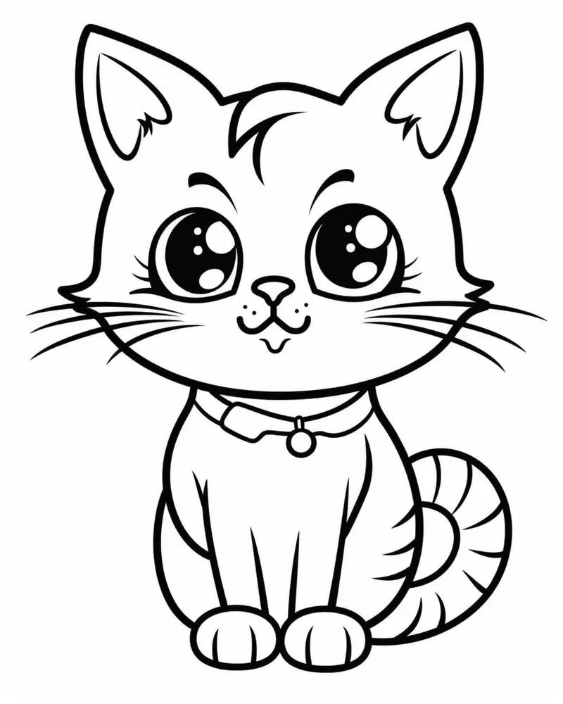 Very Easy Coloring Pages Midjourney Prompt | PromptBase