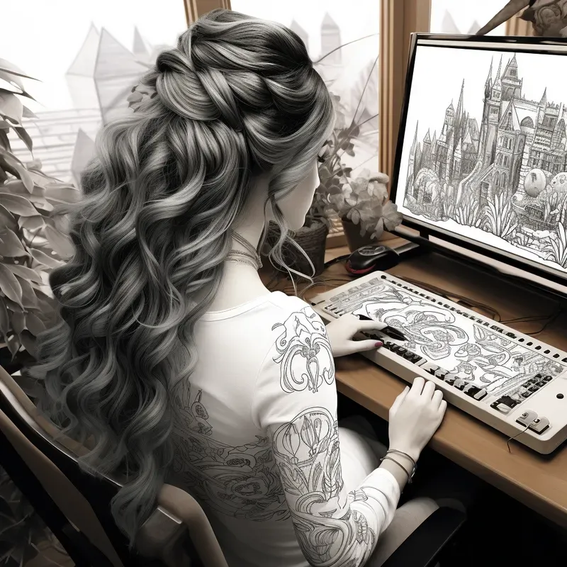 Coloring Book Style Midjourney Prompt Promptbase Coloring Book Style Midjourney Prompt Promptbase
