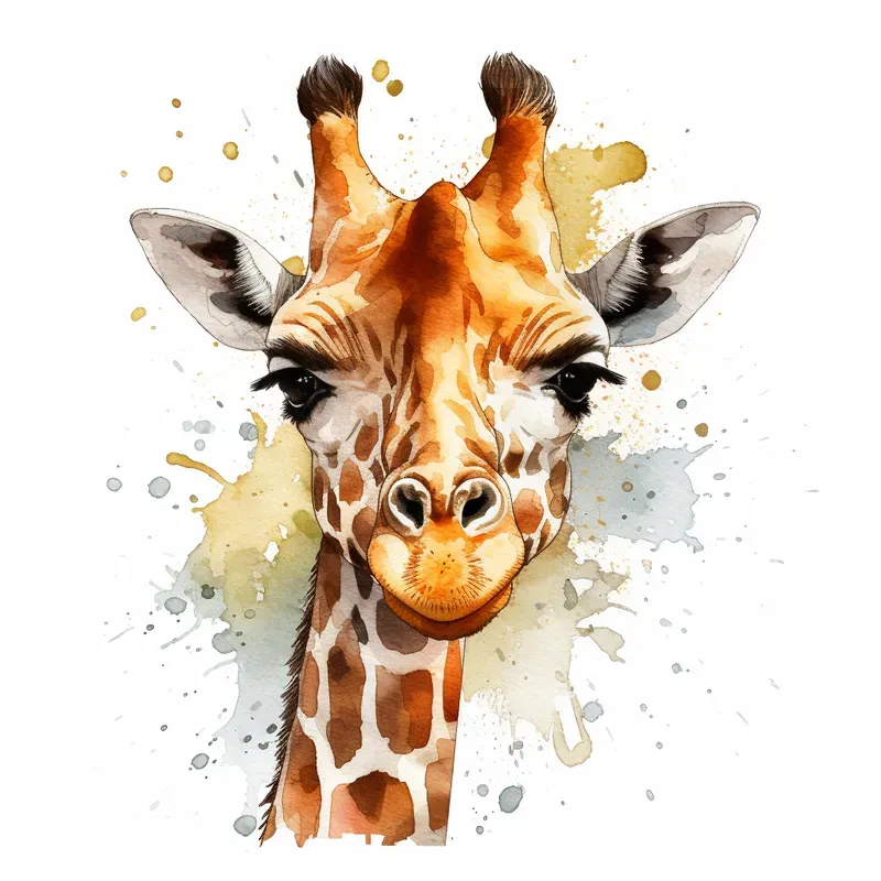 Awesome Animals Watercolor Cliparts Midjourney Prompt | PromptBase