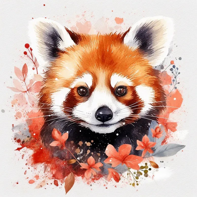 Awesome Animals Watercolor Cliparts Midjourney Prompt | PromptBase