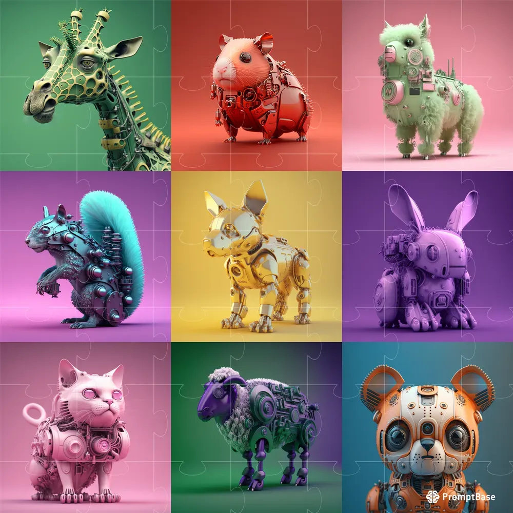 Animal Robot Transformers Midjourney Prompt PromptBase