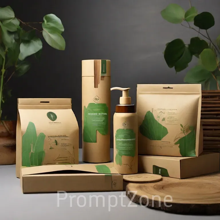 Ecofriendly Packaging Designs Leonardo Ai Prompt | PromptBase