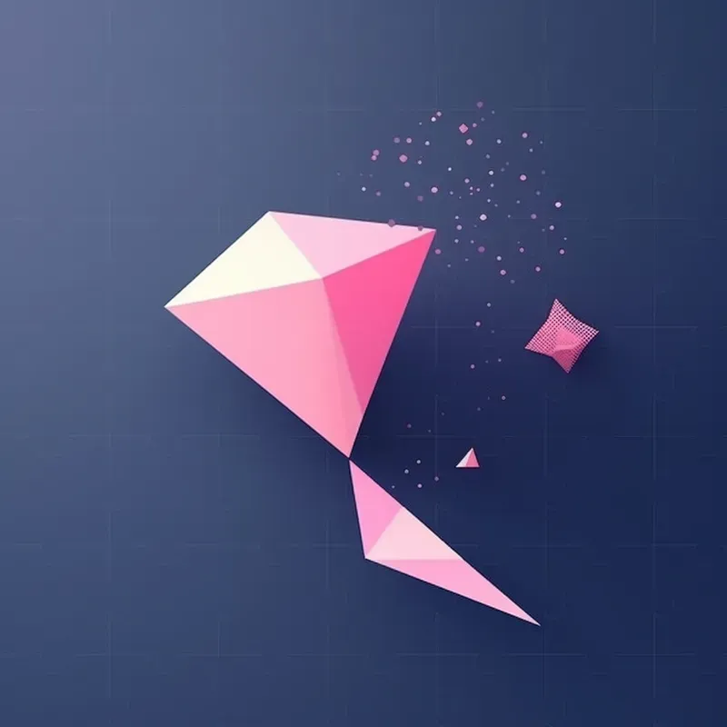 Minimal Gradient Logo Design With Shapes Midjourney Prompt | PromptBase