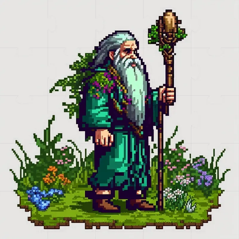 Fantastic Characters Pixel Style Midjourney Prompt | PromptBase