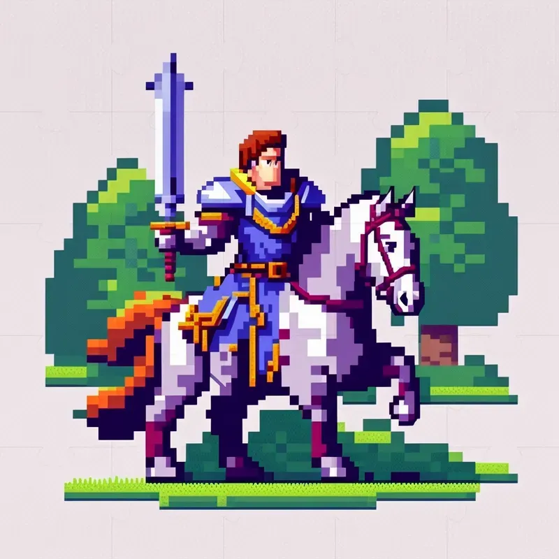 Fantastic Characters Pixel Style Midjourney Prompt | PromptBase