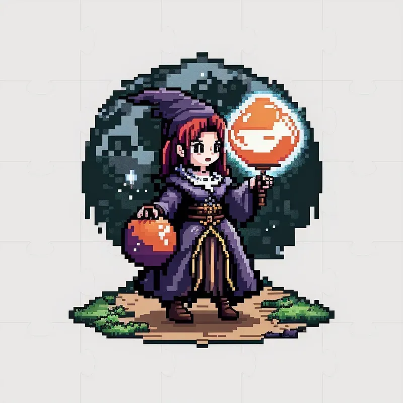 Fantastic Characters Pixel Style Midjourney Prompt | PromptBase