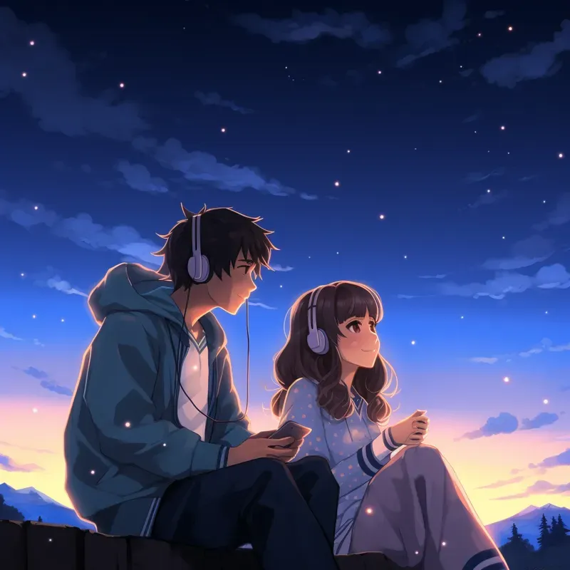 Dreamy Nostalgic Lofi Anime Illustrations Midjourney Prompt | PromptBase